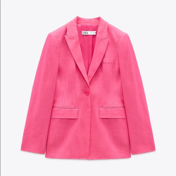 FITTED BLAZER WITH POCKETS - Picture 5 of 6